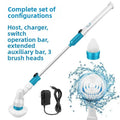 Electric Cleaning Brush Multifunctional Household Bathroom Floor Corner Gap Shower Room Glass Brush