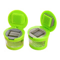 Creative Garlic Press Presser ABS Stainless Steel Garlic Mud Masher Labor-saving Non-slip Cover for Home Kitchen Vegetable Tools