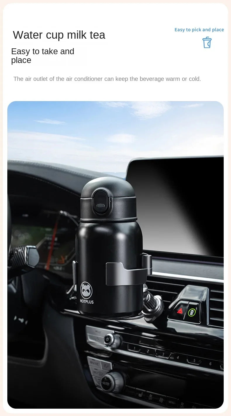 Car Water Cup Holder Tea beverage Holder Car air conditioning outlet ashtray fixed frame seat multi-function