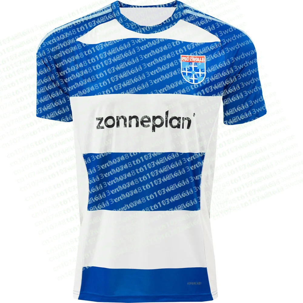 New Arrival PEC Zwolle 2026 Netherlands Jersey Football 3D Printed Men's T-Shirt KID  Sports Fan Footy Jersey Cycling shirt