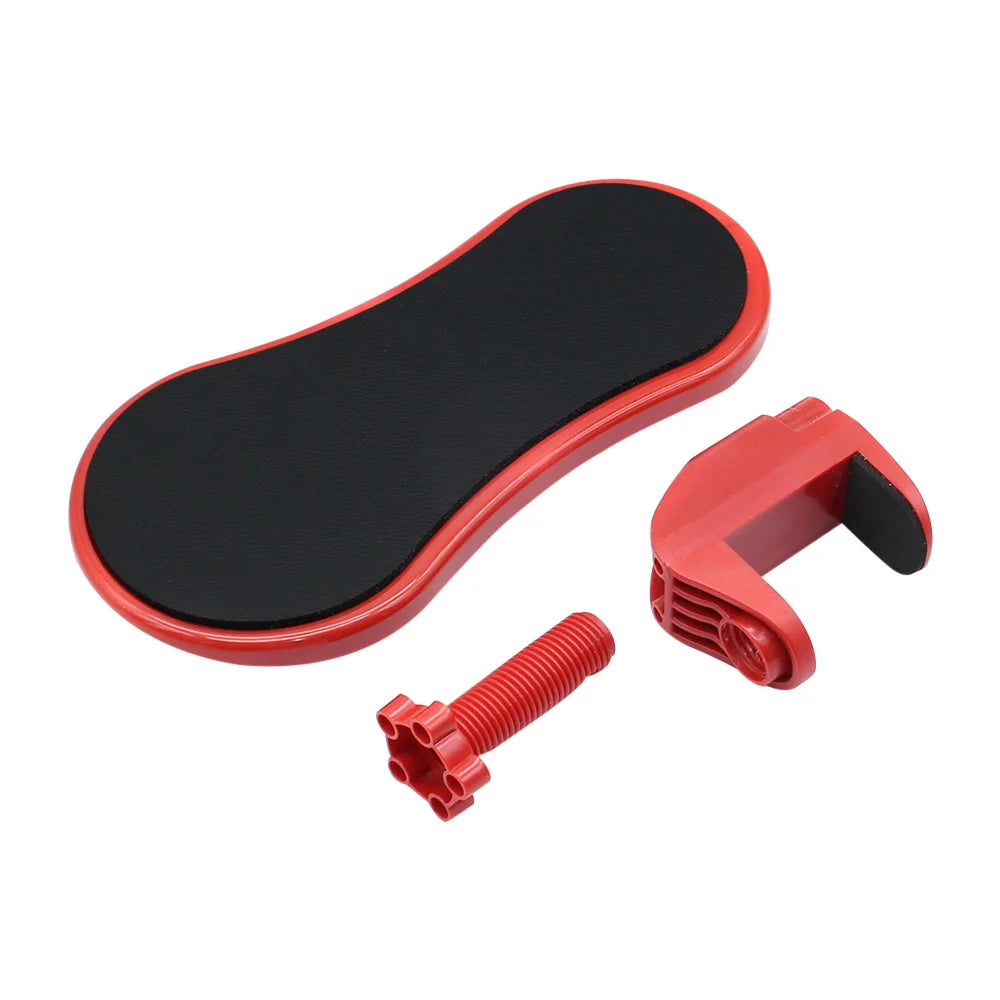 Computer Arm Rest For Desk Adjustable Ergonomic Wrist Rest Support For Keyboard Armrest Extender Rotating Mouse Pad Holder