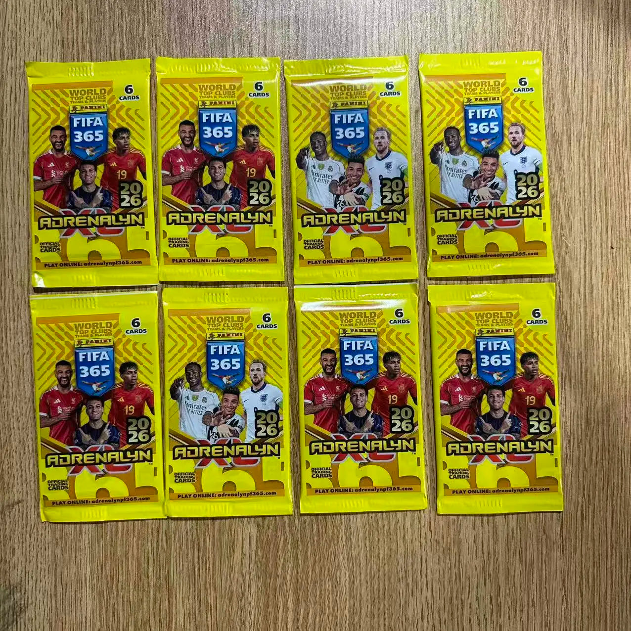 2026 Season Panini FIFA 365 Adrenalyn XL WORLD TOP CLUBS TEAMS PLAYERS Trading Collection Card Fan Gift