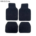 1Set Car Universally LED Light Up Car Floor Mats Starlight Fiber Optic Car Rugs Mat Light