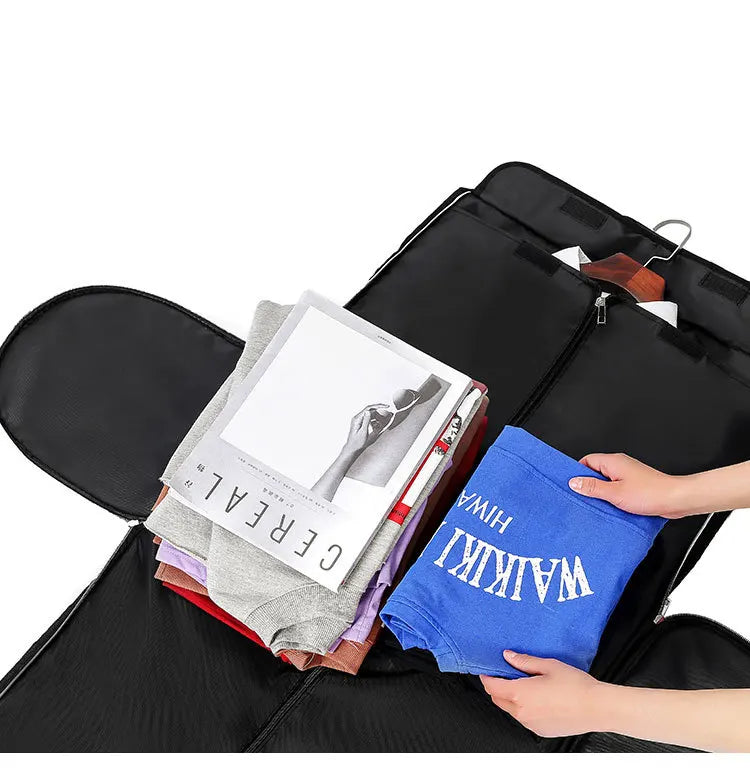 Convertible Garment Bag with Shoulder Strap Carry on  Duffel Bag for Men Women 2 in 1 Hanging Suitcase Suit Travel Bags