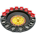 Bar Funny Tools Russia Turntable Shot Glass Drinking Game 16 Shot Glasses Set Bar Swivel Plate