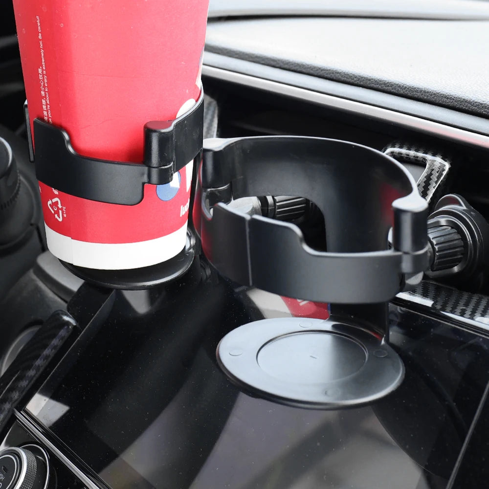 Car Cup Holder Multifunctional Auto Air Conditioning Outlet Hanging Drink Holder Ashtray Water Cup Bracket Phone Anti-slip Stand