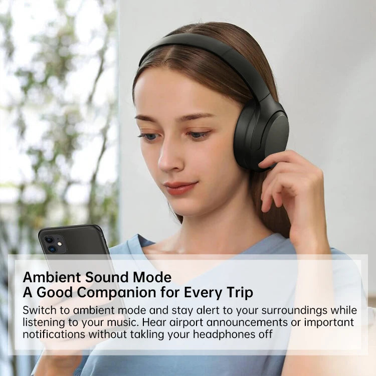 BH23 Hot Selling Brand Bluetooth Wireless Headphones Noise Cancelling Headset ANC Earphone Headphone With Microphone