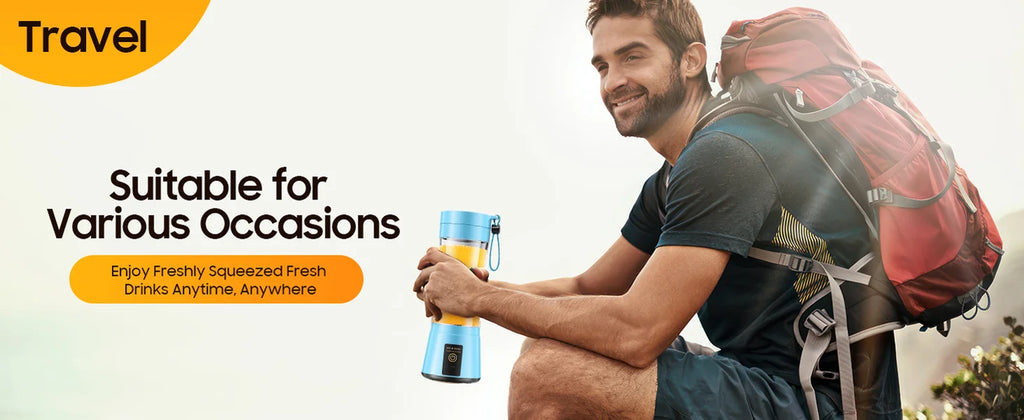 380ml Portable Juicer Fruit Smoothie Electric Blender Mini Juice Cup Usb Charging Blender Suitable for Travel And Fitness Use