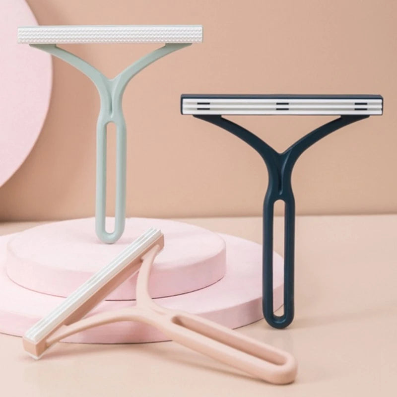 Silicone Double Sided Pet Hair Remover Lint Remover Clean Tool Shaver Sweater Cleaner Fabric Shaver Scraper for Clothes Carpet