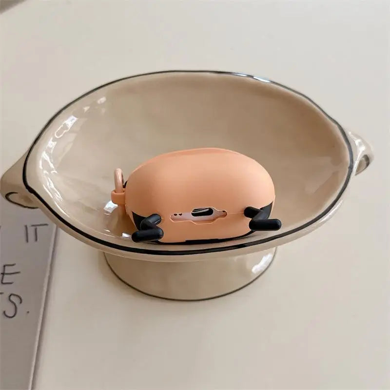 For AirPods Pro 2 3 AirPods 4 Uncle Tuomagozi Silicone Case Anti-Drop Bluetooth Earphone Cover 3D Cartoon Protective Cover