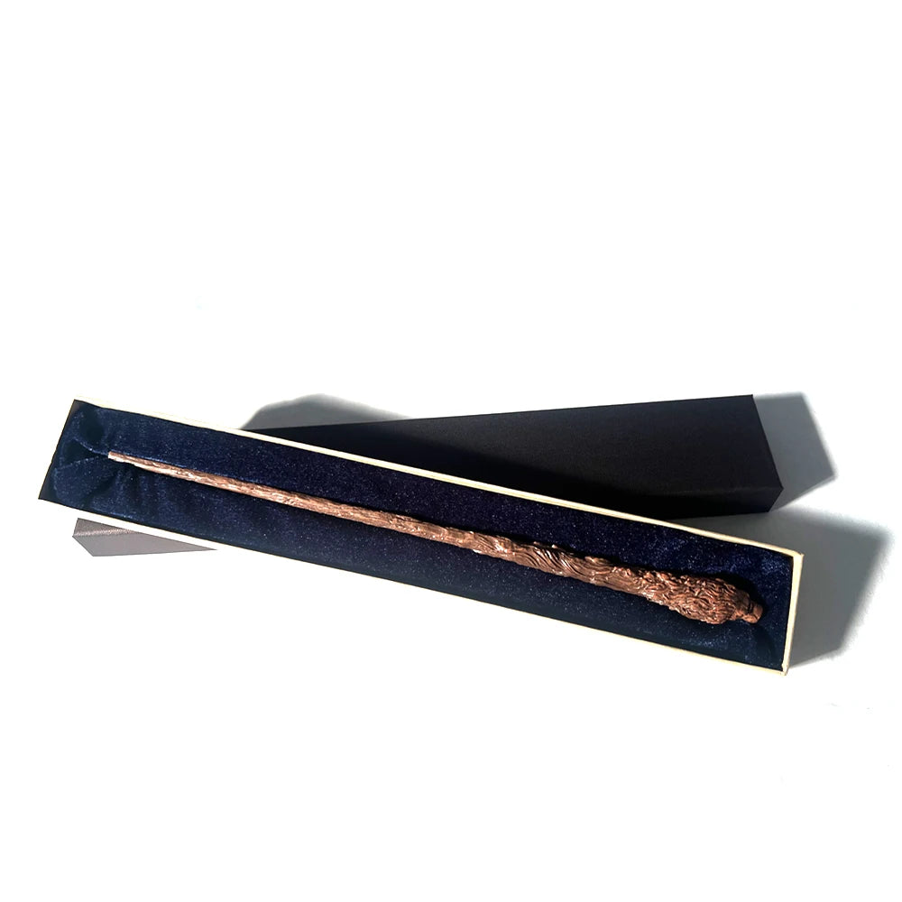 New metal core magical wand cosplay for kids with box