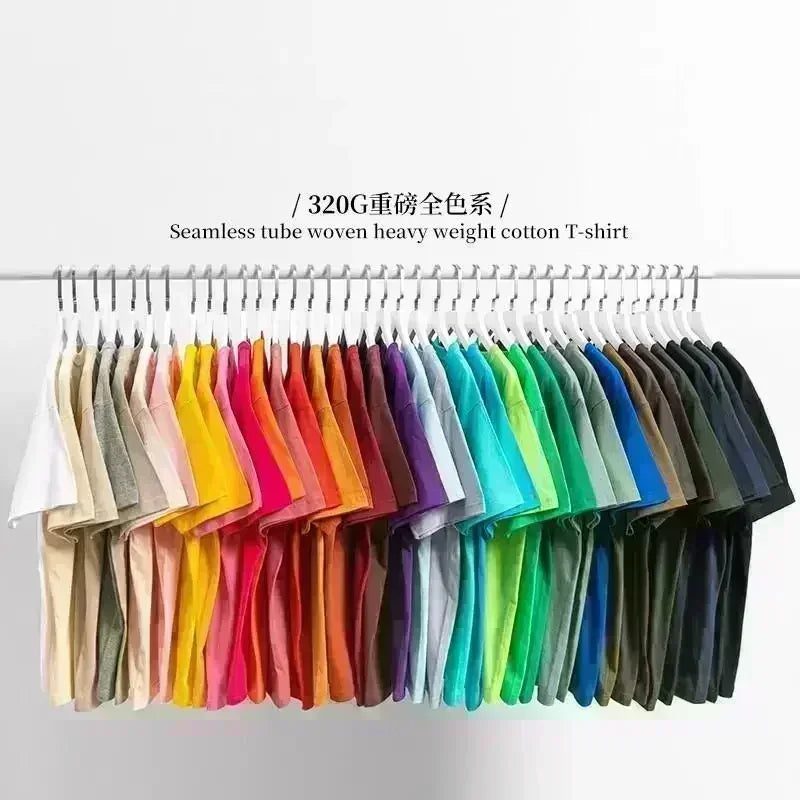 European Summer Best-selling Men's and Women's Loose and Comfortable Cotton Breathable T-shirt Printing Fashion