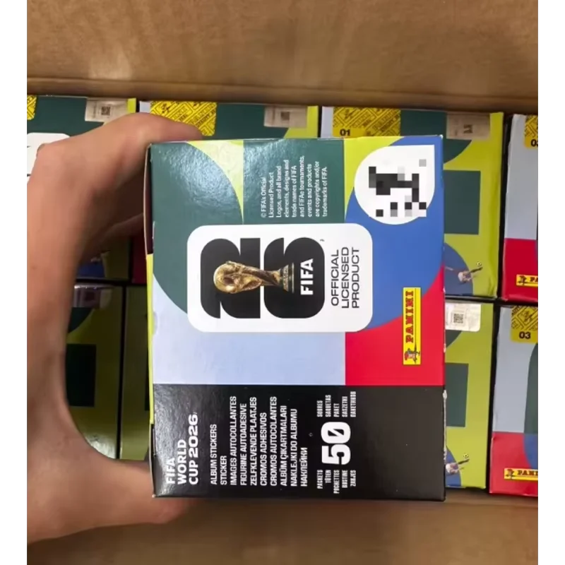 In Stock Football Cards 2026 Panini FIFA World Cup Sticker Pack Panini Soccer Card Panini Cards Soccer Set Collection Gift