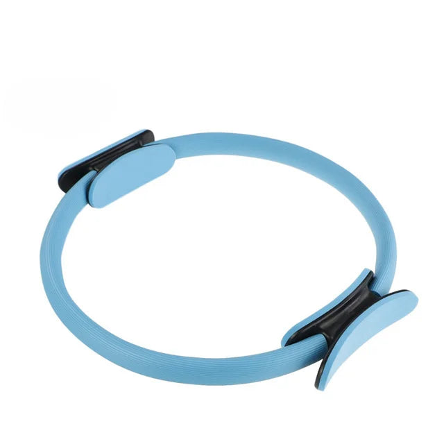 Yoga Pilates Ring Durable Non-Slip Exercise Circle Magic Exercise Circle with Dual Grip for Thigh Pelvic Floor Muscle Training