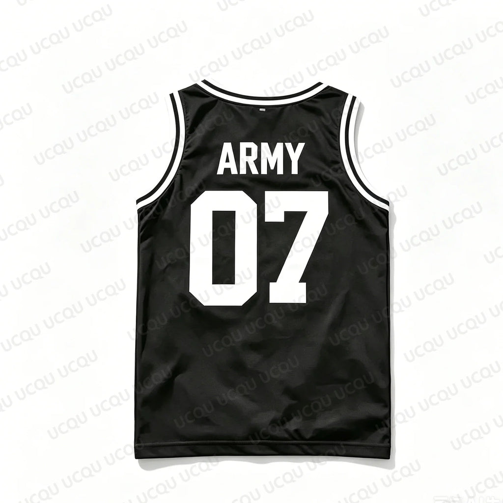 2026 Kpop Basketball Jersey Jimin V Jungkook Jin Suga J-Hope RM 92-97 Tank Top Fan Streetwear Kids Tops