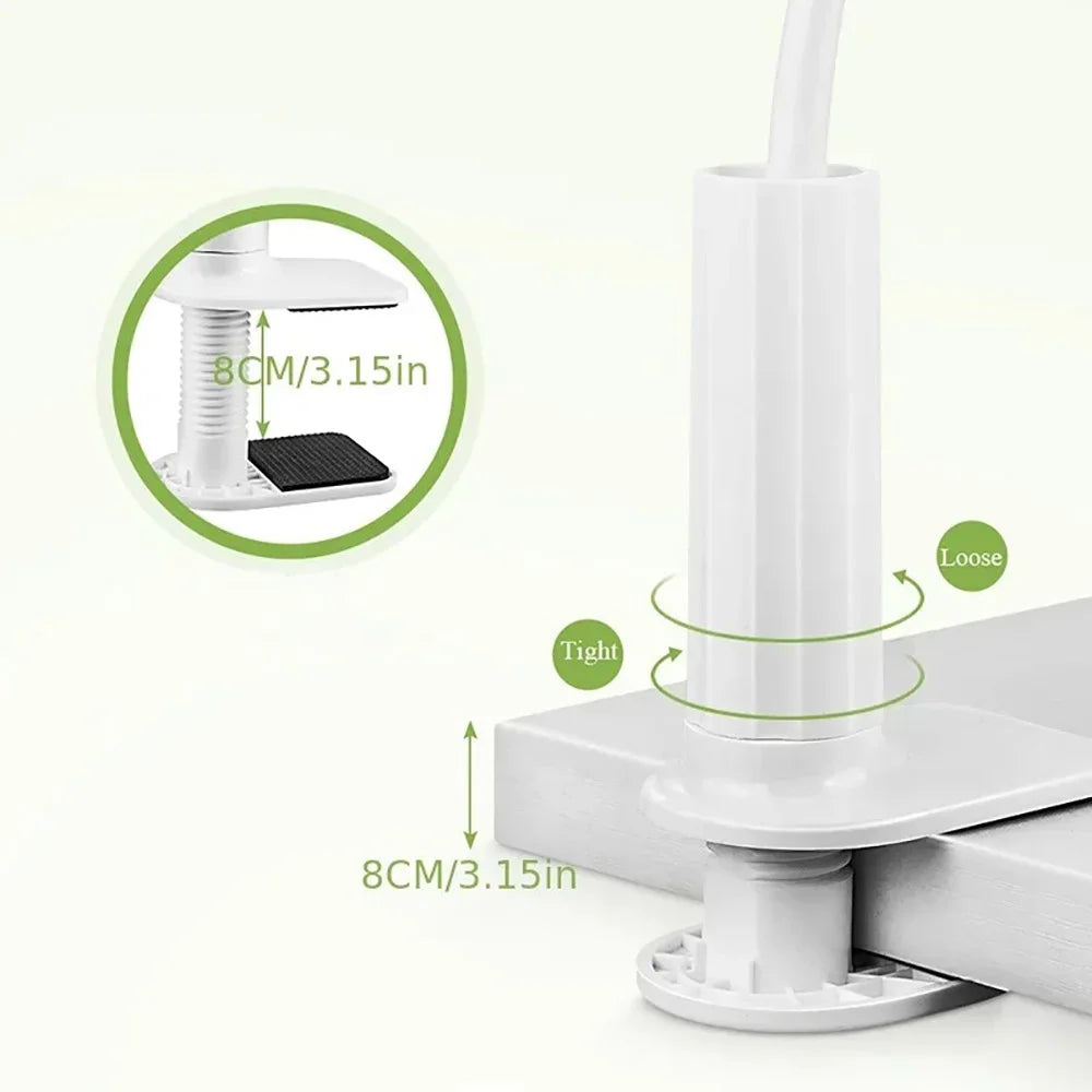 Universal 360° Adjustable Mobile Phone Holder Flexible Clip Stand Smartphone Holder Lazy Holder Bed Desktop Bracket Mount Stand