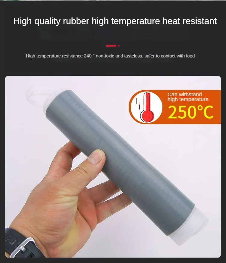 Anti-scalding Pot Handle Heat Resistant Cover New Frying Pan Protector Hot Handle Holder Sleeve Rubber Pan Handle Sleeve