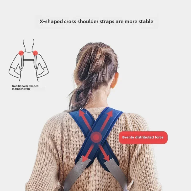 Baby Going Out Safety Sling Carrier Multifunctional Shoulder Baby Carrier Four Methods Front and Back Versatile for All Seasons