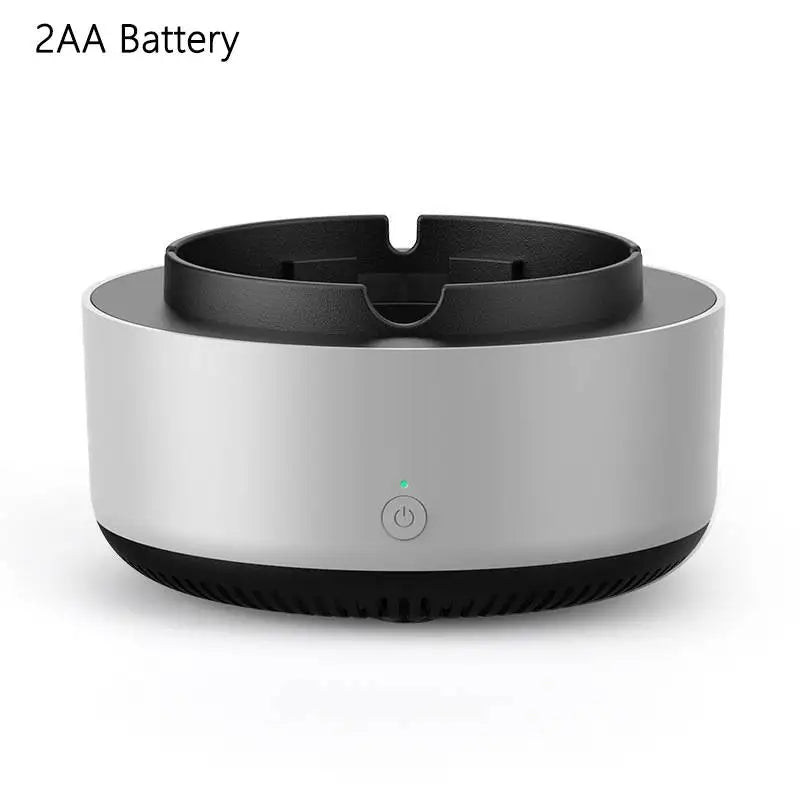 Smart Ashtray Air Purifier Remove Secondhand Smoke and Tobacco Odor Instantly Auto Ashtray Flame Retardant Cigarette Holder Box
