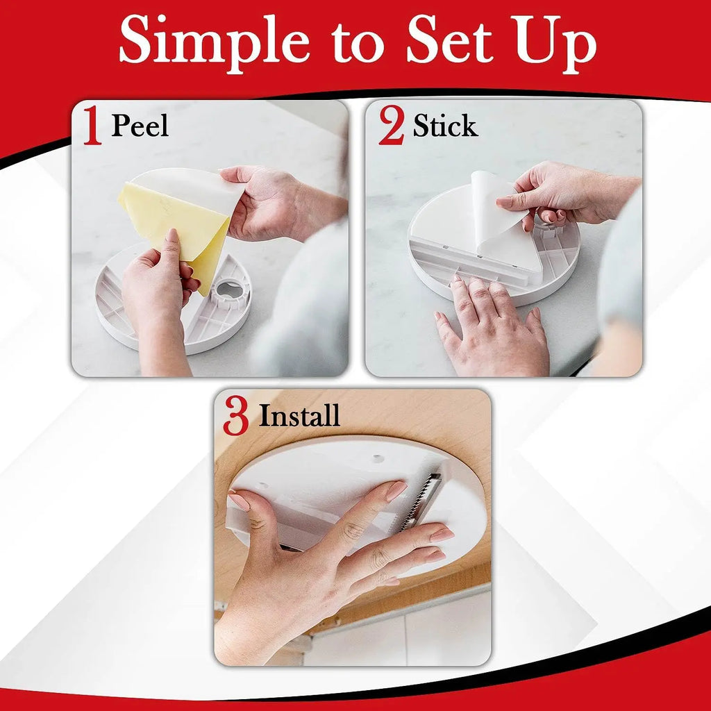 Under Cabinet Jar Opener for Weak Hands, for Seniors w/ Arthritis，Opener-Can Openers for Seniors w/ Arthritis Kitchen