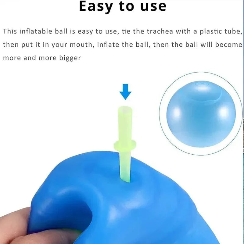 Bubble Ball Reusable Children Outdoor Soft Inflatable Giant Elastic Water-filled Ball Balloon Toy for Beach Fun Party Game Gifts