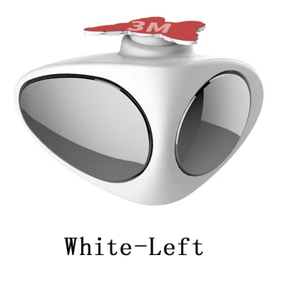 2 in 1 Car Blind Spot Mirror Wide Angle Mirror 360 Rotation Adjustable Convex Rear View Mirror View front wheel Auto Car mirror
