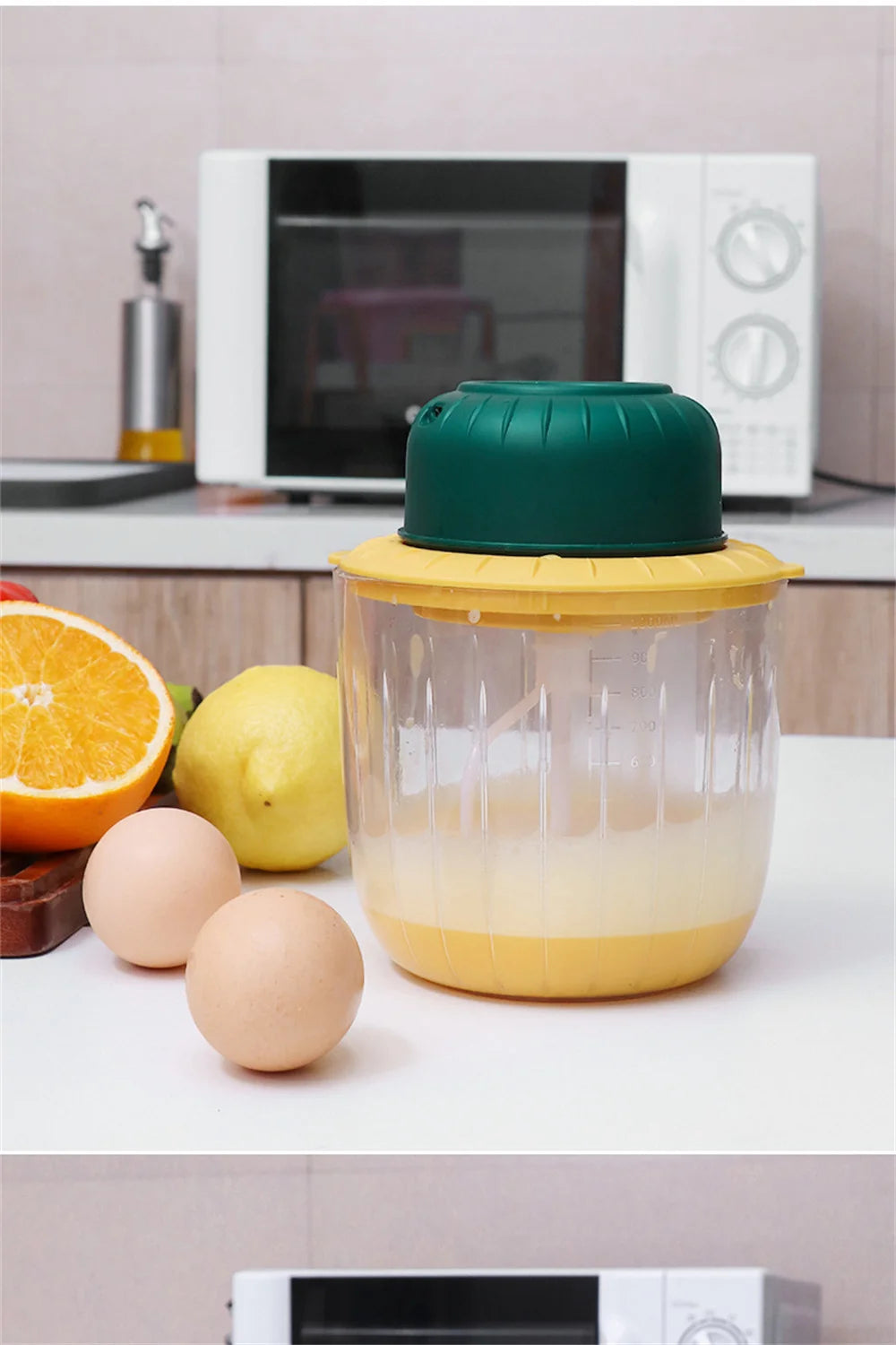 Electric Mixer Ultra-Large Capacity Whisk Egg Beater Control Kitchen Blender USB Wireless Kitchen Automatic Frother Foamer