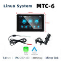 Srnubi 7 Inch Motorcycle Portable Navigation GPS Wireless Carplay Android Auto IP67 Waterproof Motorcycle Touch Screen Display