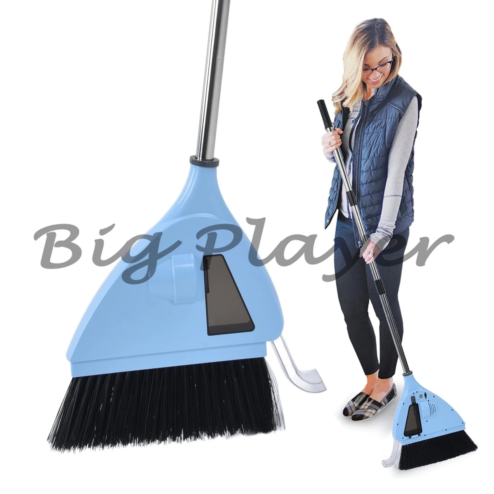Vacuum Sweeper USB Charging Cordless  Broom Cleaner for Household Bedroom USB Vacuum Sweeper Vacuum Broom