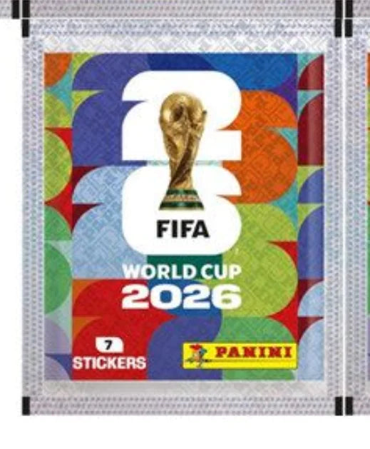 Genuine Panini 2026 FIFA World Cup Sticker Album Limited Gold Silver Official 2026 Stickers Collection Football Souvenir Gift