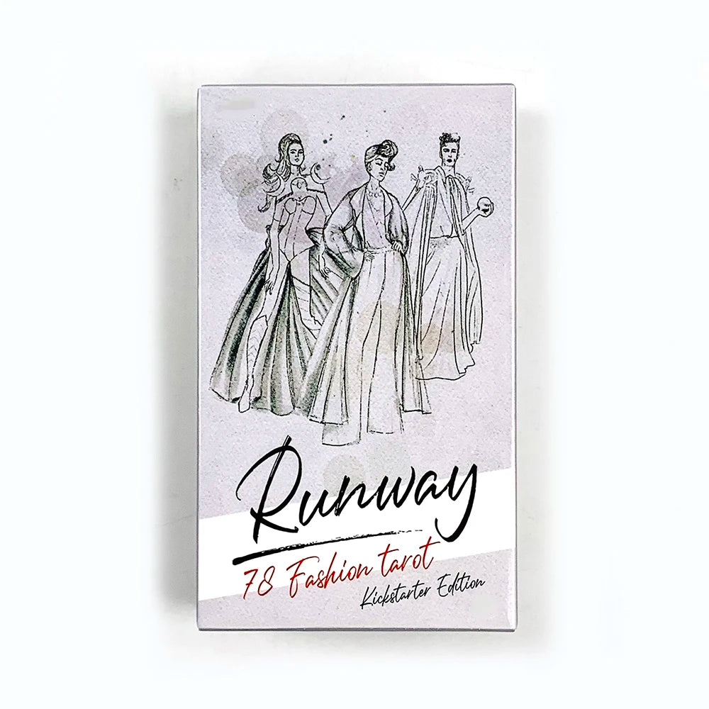 New Runway Tarot Cards A 80 Deck Leisure Entertainment Divination Edition Borad Playing Games，Collecting Hobby Cards