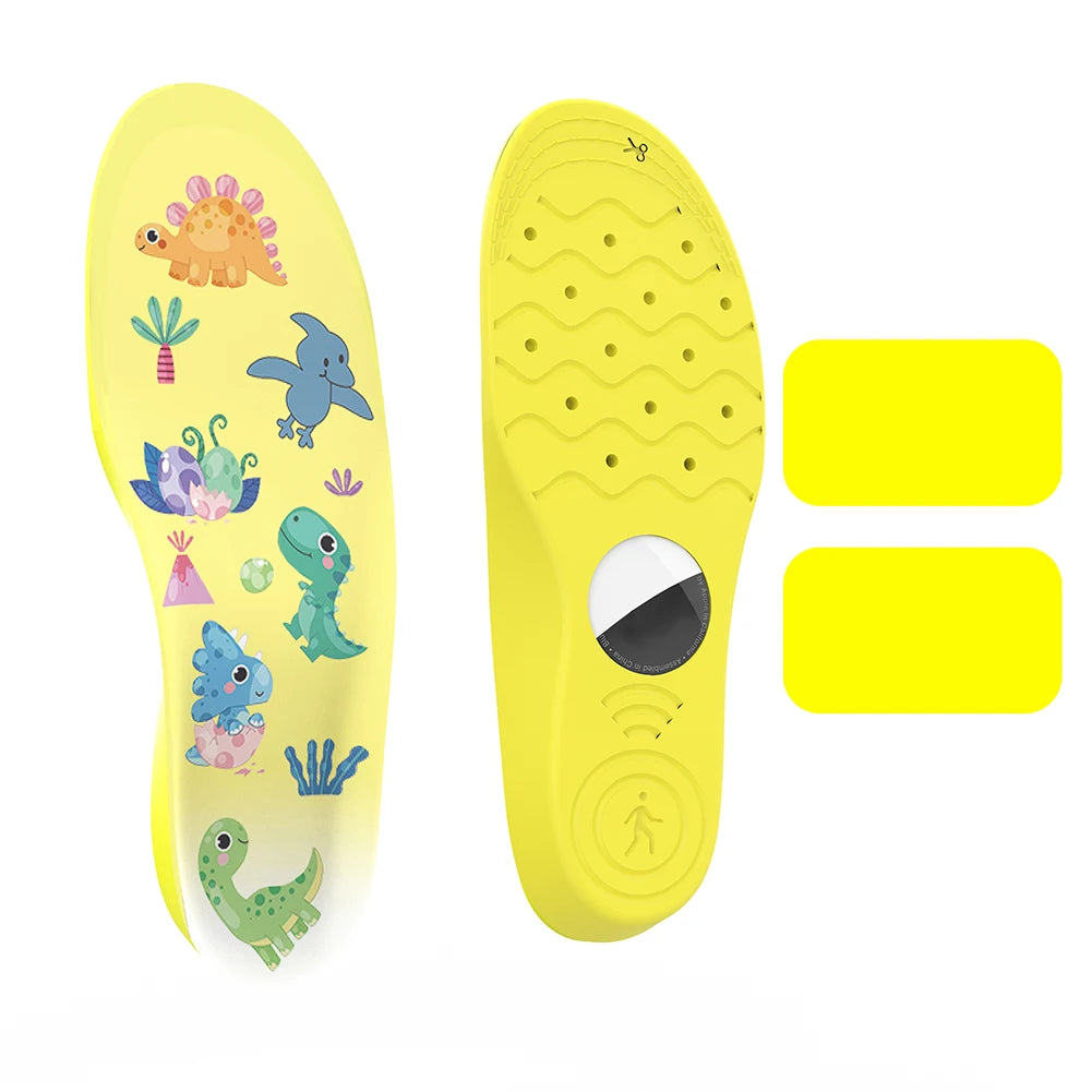 Insoles for Airtag Tracking Devise Hidden Holder Comfortable Securely Mounted Shoe Inserts Tracker Insoles for Kids and Seniors