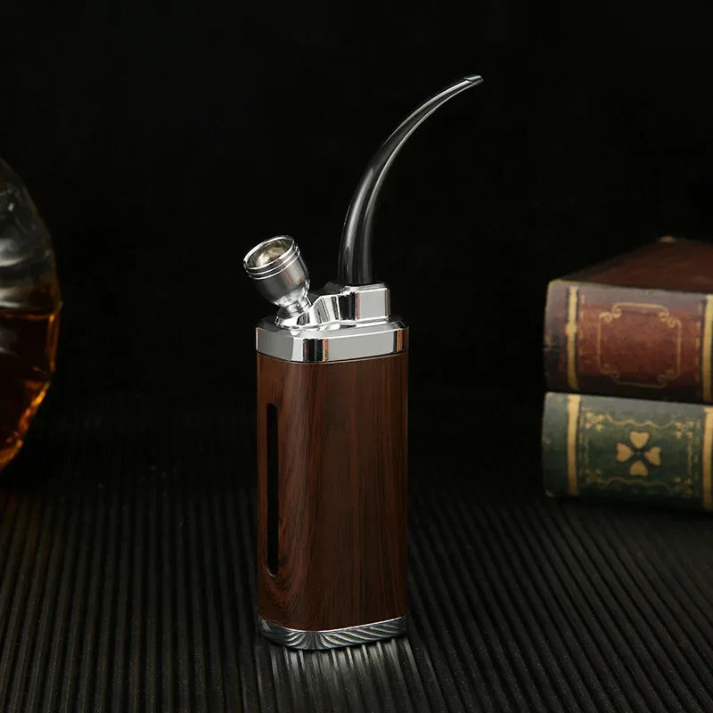 2026 New Hookah Bottle Personalized Engraving Pattern Portable Gift for Men's Thick Medium and Thin Tobacco 4 Water Bucket Pot