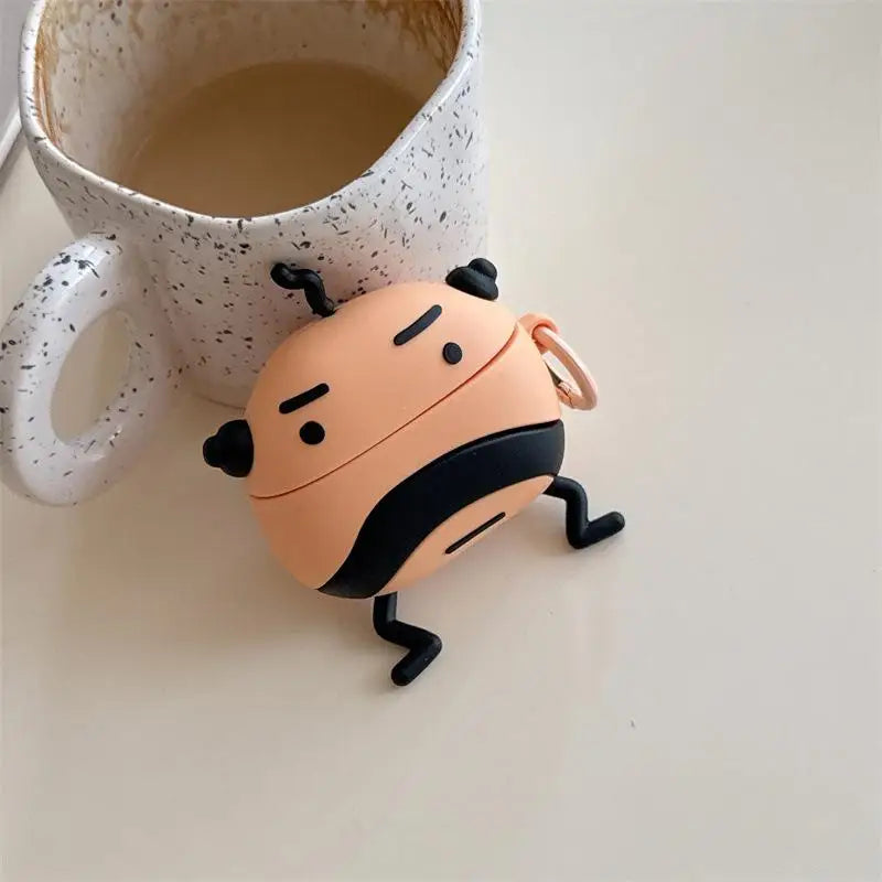 For AirPods Pro 2 3 AirPods 4 Uncle Tuomagozi Silicone Case Anti-Drop Bluetooth Earphone Cover 3D Cartoon Protective Cover