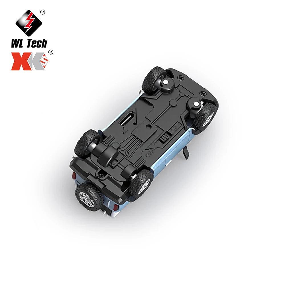 WLtoys 1/64 Mini RC Car with 720P FPV Camera Wifi APP Control 2.4G Reomte Contorl Racing Vehicle Toy for Children 6405 6406