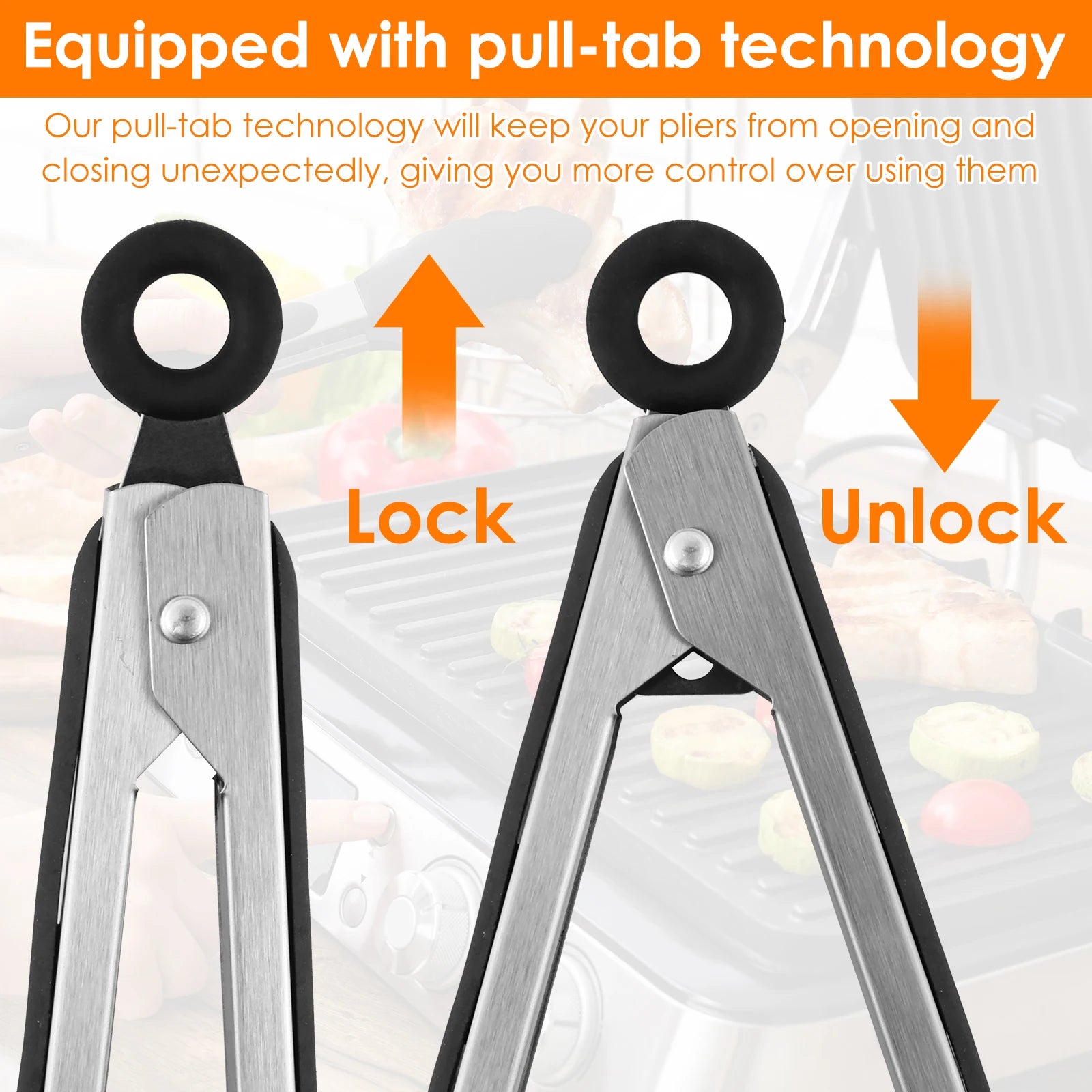 Chicken Shredder Non-Slip Meat Grinders for Pork Beef Cooked Chicken Breasts Vegetable Kitchen Tool Ergonomic Handle Shredder