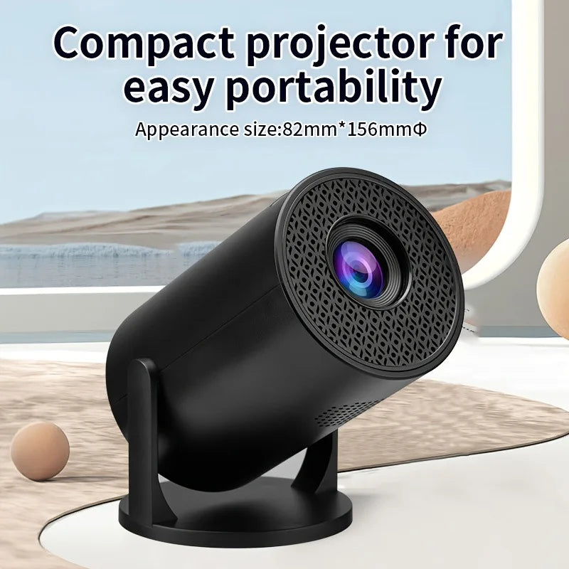 HY300 Mini portable 4k projector 1080P android Smart home  movie theater projectors bluetooth and wifi