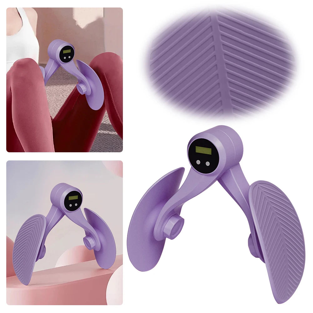 Digital Counter Hip Trainer Leg Trainers Pelvic Floor Muscle Trainer Thigh Master Adjustable Leg Exercises Leg & Butt Training