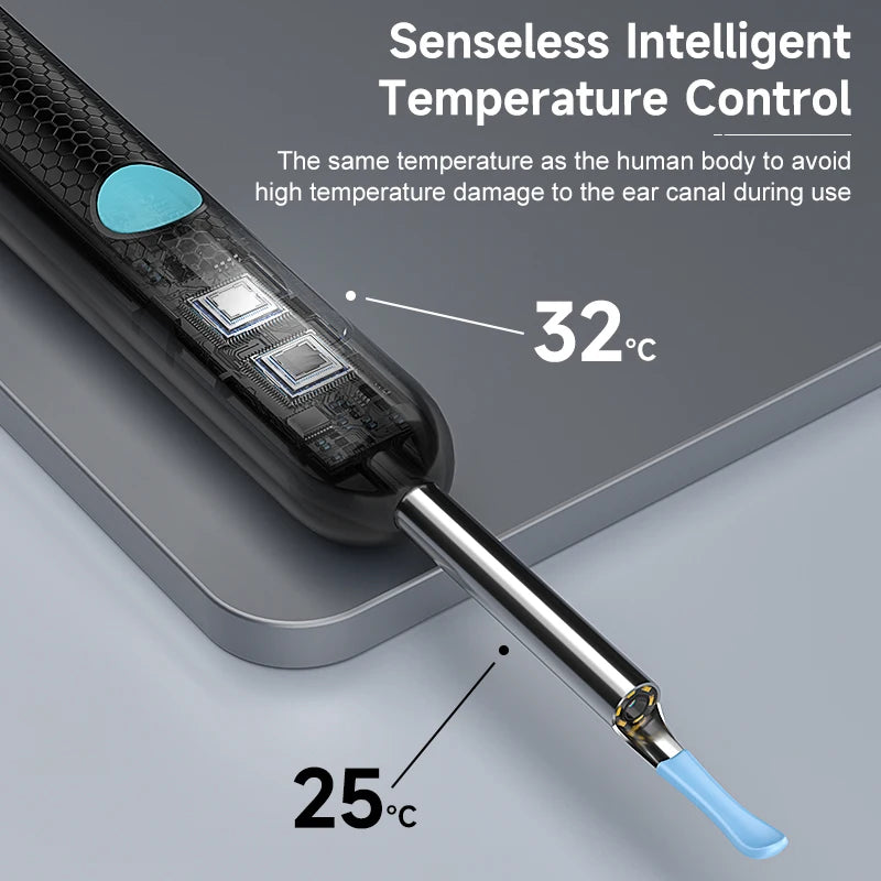 WIFI Visual Ear Camera Ear Pick Digital Ear Spoon Wireless Ear Cleaning Endoscope Ear Wax Removal Tool For Iphone Android Phones