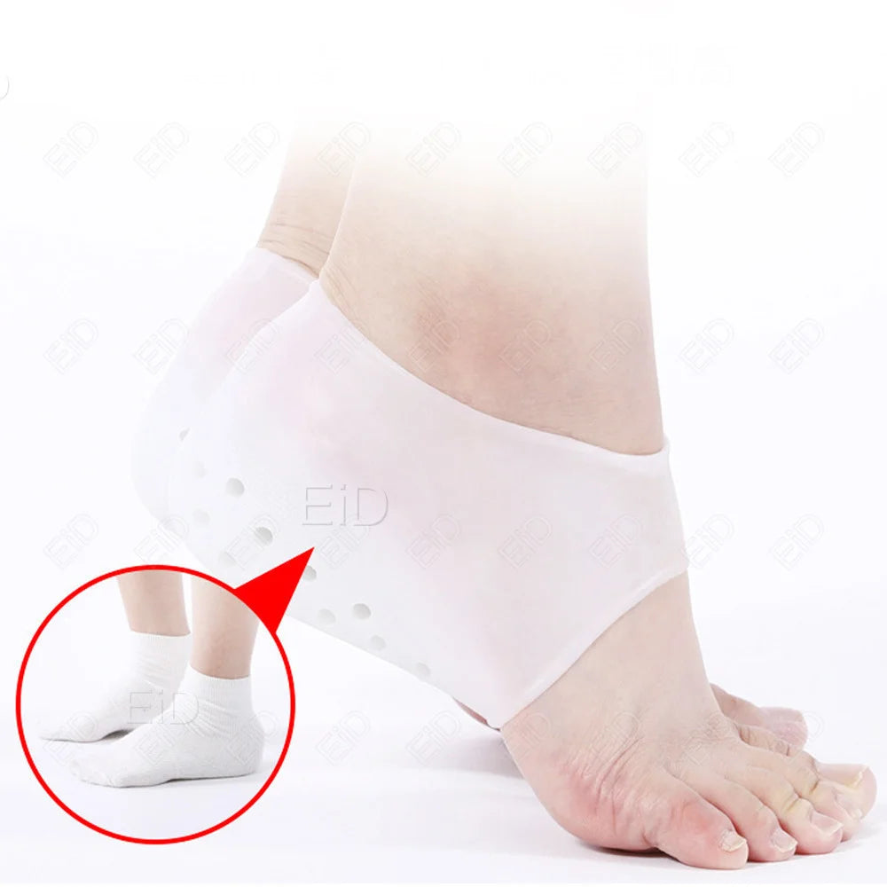 EiD 2cm 3cm 4cm Silicone Invisible Height Increase Insole Height Lift Taller 2in1 Soft Sock Shoes Pad for Men Women dropshipping