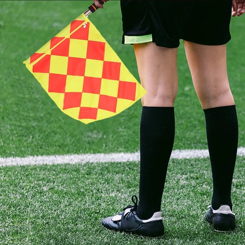2/4/8/16Pcs World Soccer Referee Flag Fair Play Sports Match Football Linesman Europe Flags Referee Equipment