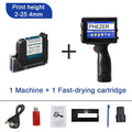 Phezer P15 QR Bar Batch Code Date Number Logo Expiry Date Label Printer 12.7mm Handheld Inkjet Printer 28 Languages Portable