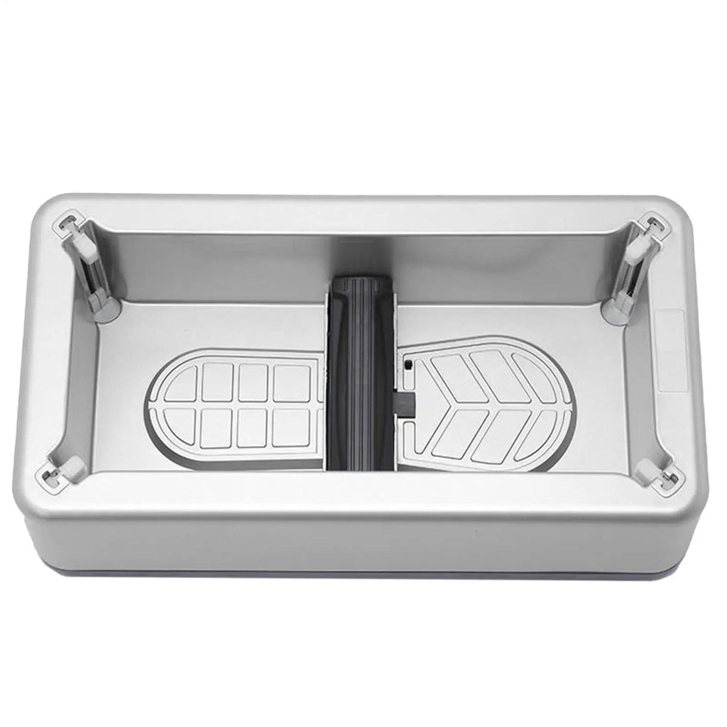 Automatic Shoe Cover Dispenser Machine with 100 Covers Non Slip Dustproof Disposable for Home Office Hospital Lab Entryway