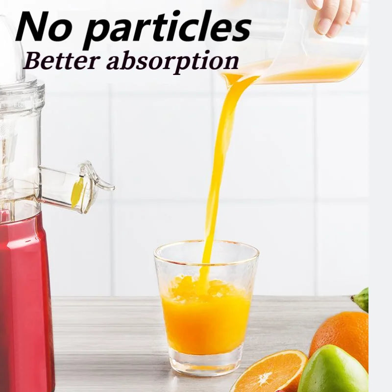 In stock Big Mouth Cold Press Commercial Orange Fruit Machine Electric Household Vegetable Juice Multifunctional Slow Juicer