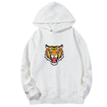 Tiger Face Funny Harajuku Graphic Hooded Sweatshirts Cotton Spring Autumn Essentials Hoodie Hooded Shirt Men's Sportswear