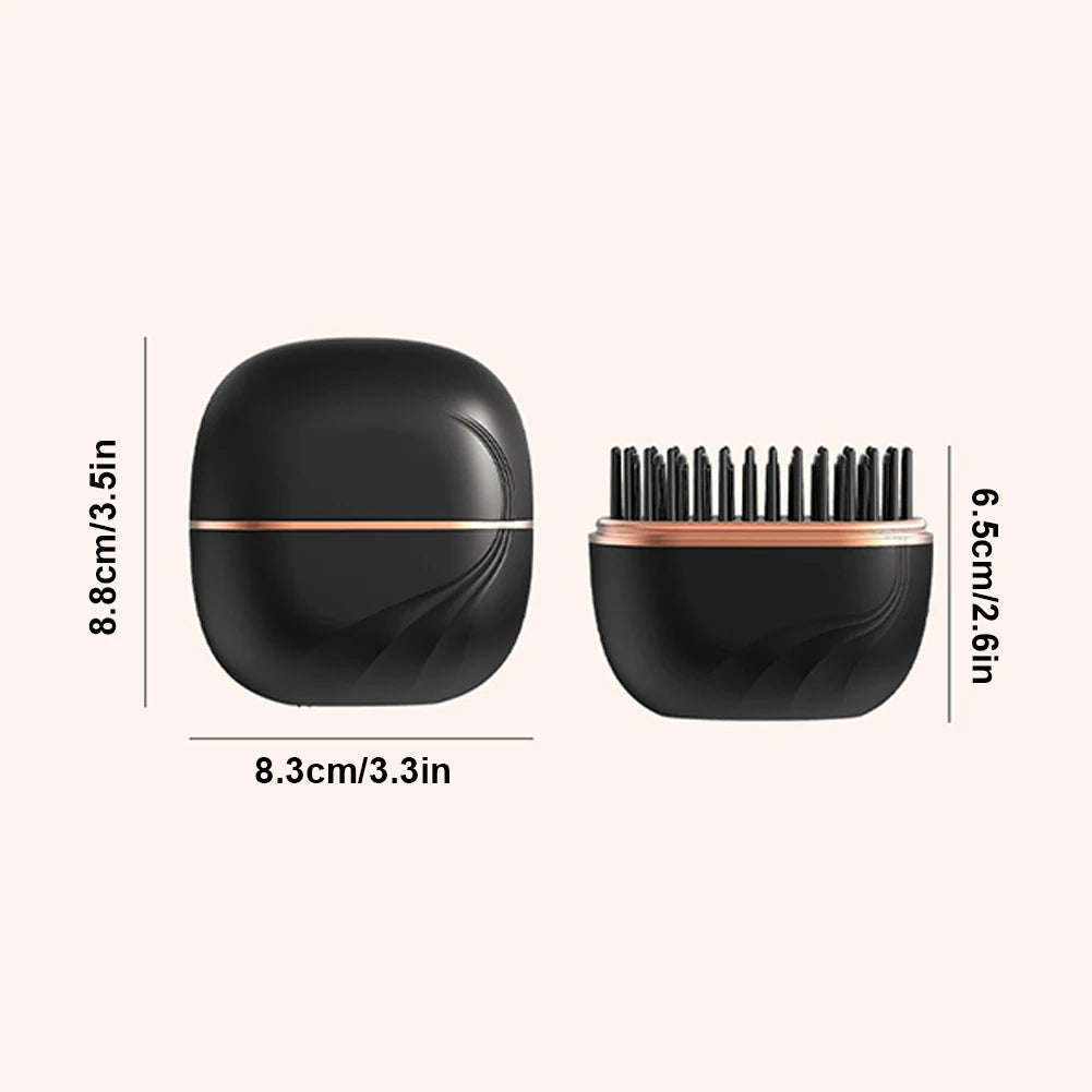 Mini Hair Straightening Comb Wireless Charging Portable Multifunctional Hair Care Not Hurt Hair Styling Comb Hair Straightener