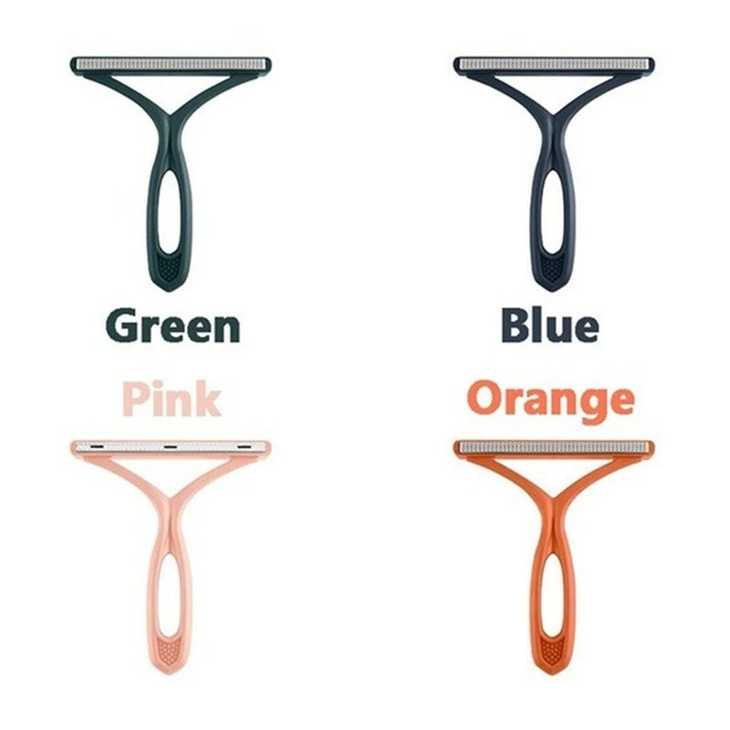 Silicone Double Sided Pet Hair Remover Lint Remover Clean Tool Shaver Sweater Cleaner Fabric Shaver Scraper for Clothes Carpet