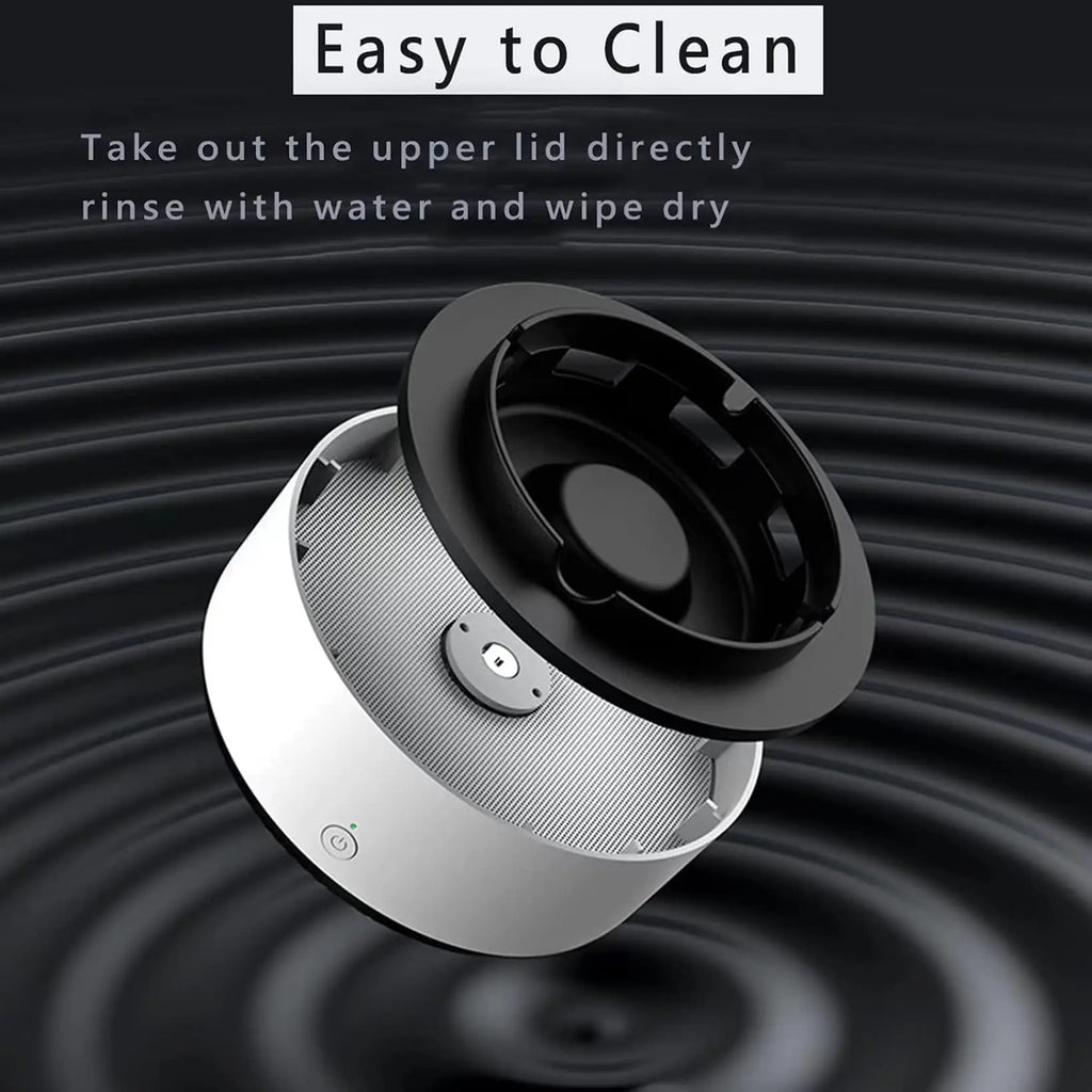 Smart Ashtray Air Purifier Remove Secondhand Smoke and Tobacco Odor Instantly Auto Ashtray Flame Retardant Cigarette Holder Box