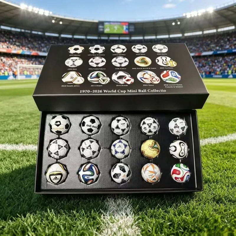 FIFA World Cup Official Football Match Souvenir Gift Box Set Soccer Fan Collection Sports Decorative Art Collectible Gift Box