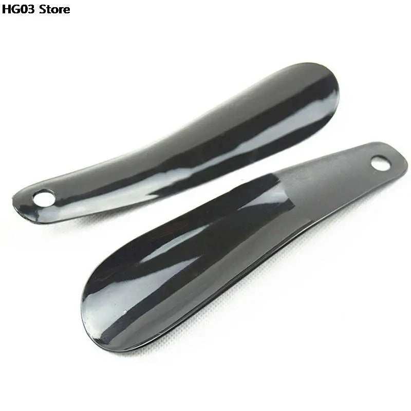 1PCS 16cm Flexible Sturdy Slip Shoe Horns Professional Black Plastick Shoe Horn Spoon Shape Shoehorn Shoe Lifter